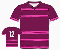 Design 12 — bold horizontal stripes